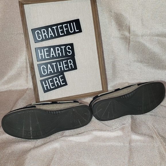 😍 Gorgeous Black Sparkle Sperry Top Sider - Picture 6 of 11